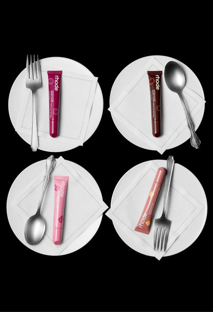 the scented peptide lip tint set