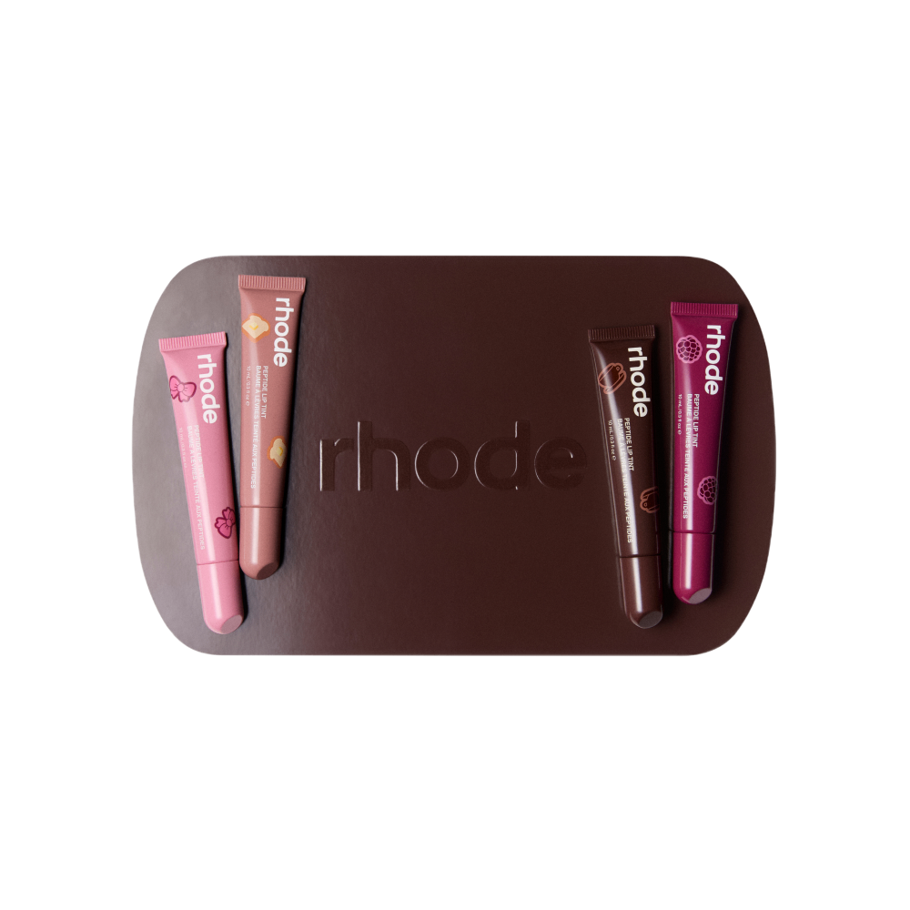 the scented peptide lip tint set
